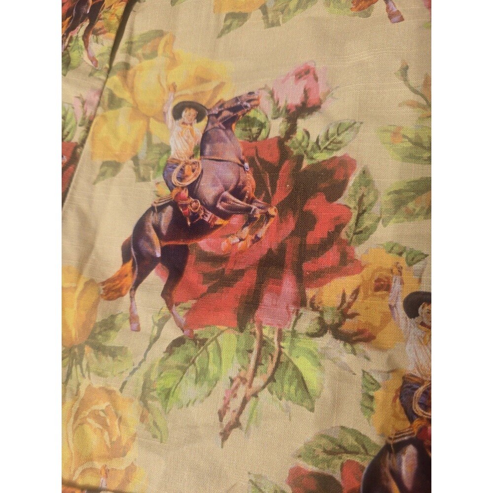 Rodeo Quincy Dona Isabella Western Floral Shorts XL - Picture 5 of 7